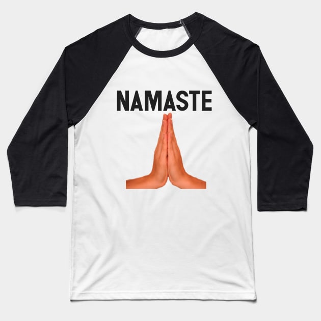 NAMASTAY Baseball T-Shirt by IMMORTAL